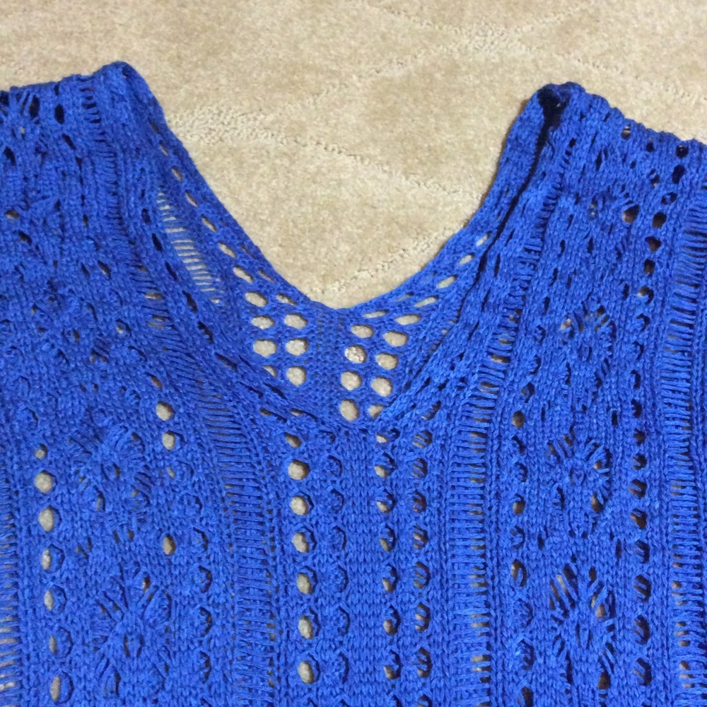 NWOT Crochet Coverup/Tunic - Picture 4 of 7